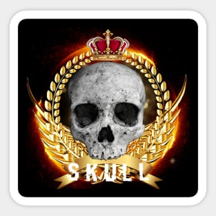 The skull Sticker